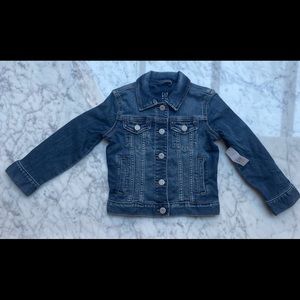 NWT Gap Kids jean denim jacket